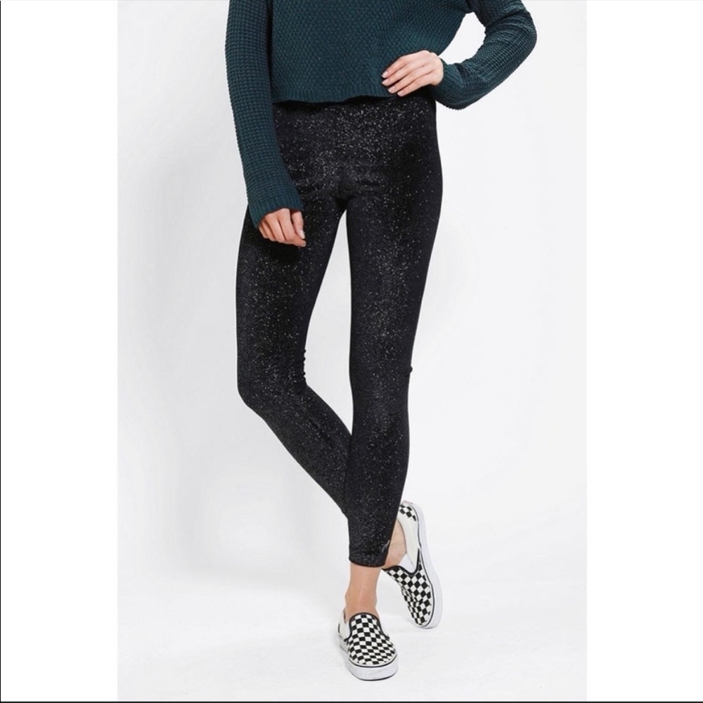 BDG Sparkly velvet leggings (Urban Outfitters)